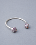Swirl torque bracelet