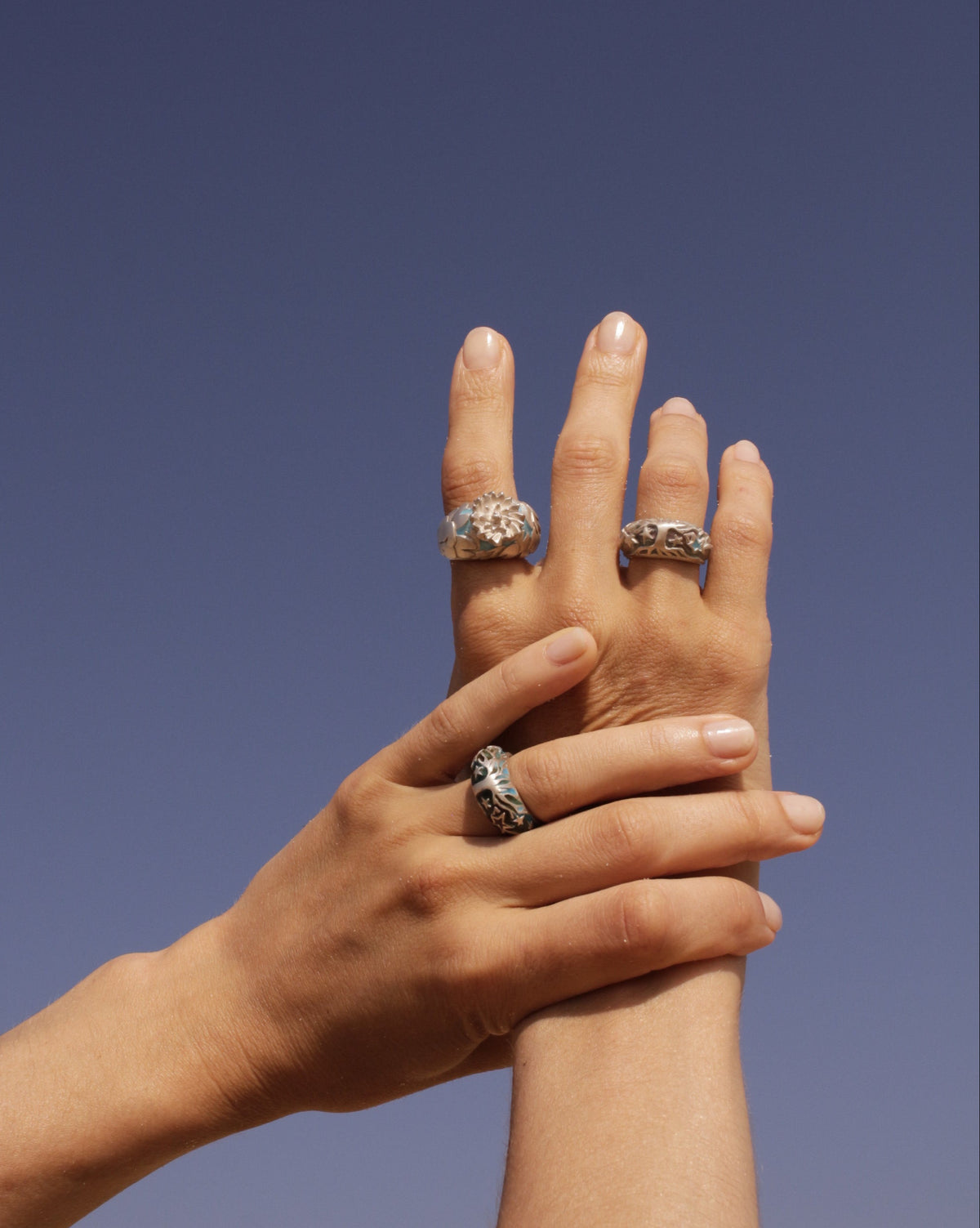 Cosmic Bloom Ball Ring